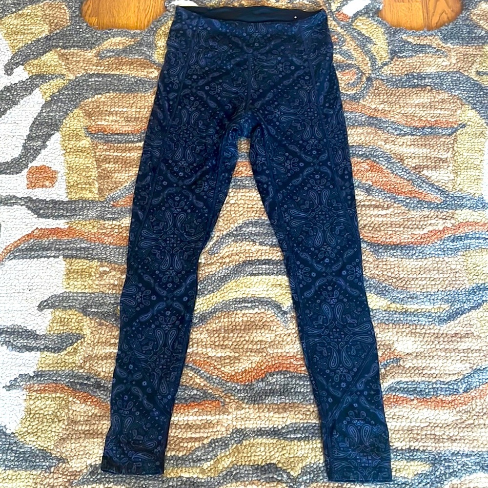 Victoria secret paisley leggings sz xs